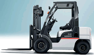 上海日產(chǎn)叉車(chē)(NISSAN)1.5噸柴油平衡重叉車(chē) FL01S15U